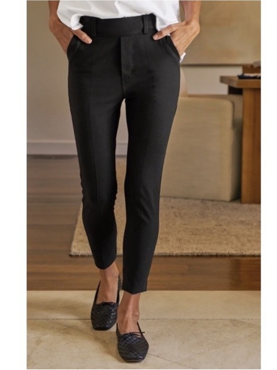 Frank & Eileen Pants - Frank & Eileen Murphy Billion Dollar Pant Pull On Black Size Medium
